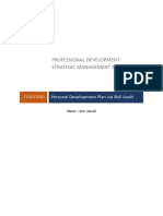 Personal Development Plan via Skill Audit Assignment .pdf