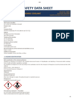 Safety Data Sheet: Ac 9 Long Life Organic Coolant