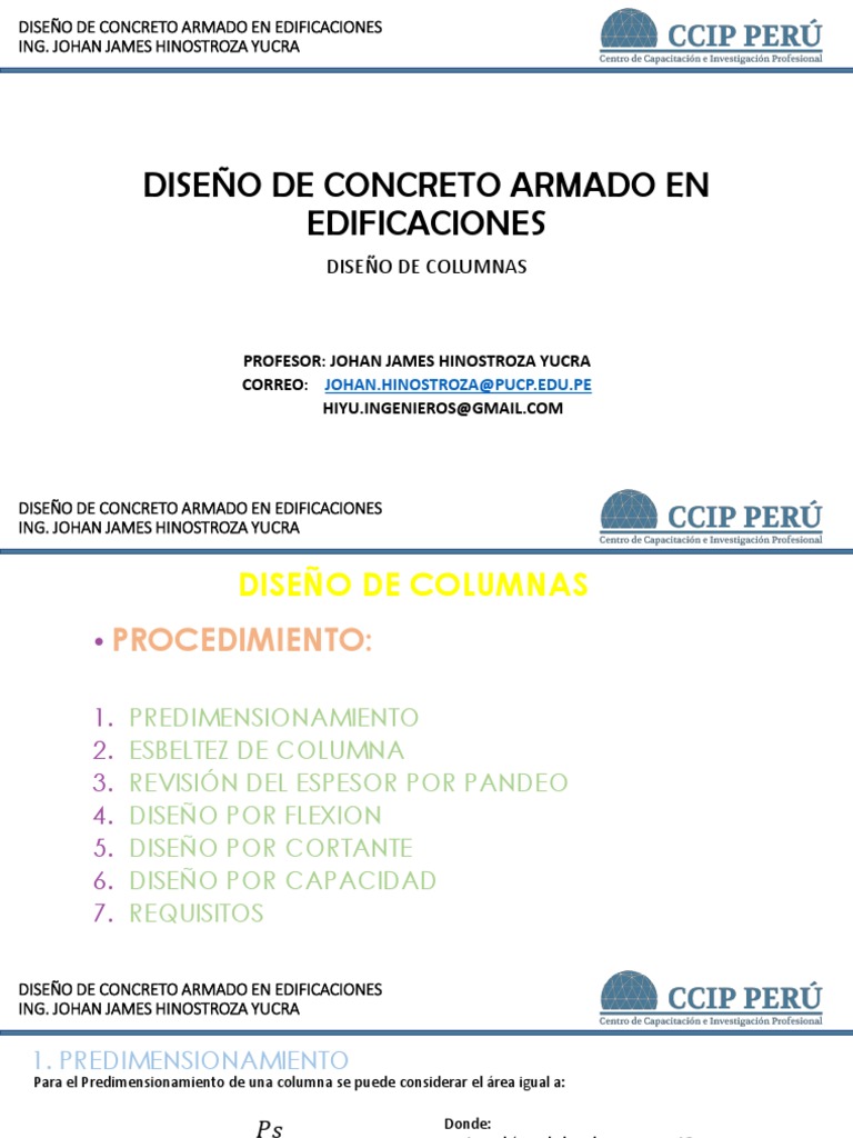 Ccip Clase 5 | PDF | Concreto reforzado | Hormigón