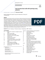 Strengthening of Reinforced Concrete Shear Walls With Openings Using Carbon Fiber Reinforced Polymers