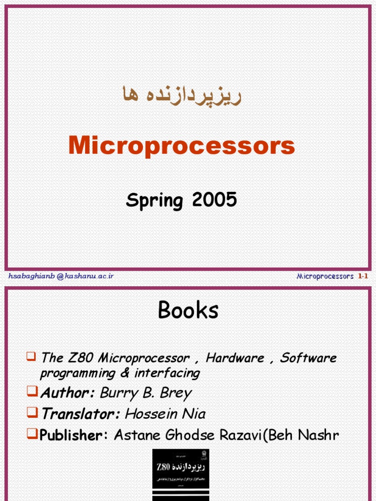Micro Lec Note1 | PDF | Read Only Memory | Random Access Memory