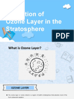 Formation of Ozone Layer in The Stratosphere