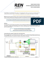 Wren Power Systems Internal Kero Quick Start Guide For All Wren Engines