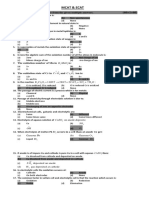 Mcat & Ecat: Encircle The Correct Answer From The Given Multiple Answers