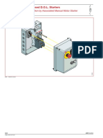 Enclosed D.O.L. Starters: Protection by Associated Manual Motor Starter