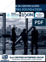 Brochure Smart Certified - Iso 27001 Foundation Exin