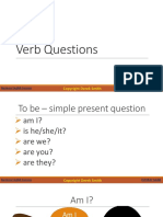 Verb Questions: Business English Success Esforay GMBH