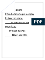 Philosophy Paper PDF