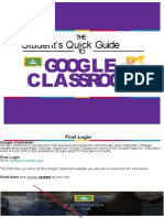 Student Quick Guide To Google Classroom