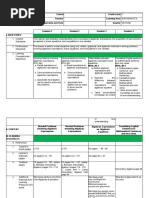 Daily Lesson Log: School Grade Level 7 Teacher Learning Area MATHEMATICS Teaching Dates and Time Quarter SECOND