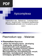 Unit 4 Apicomplexa Malaria-1