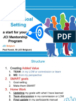 Smart Goal Setting: A Start For Your JCI Mentorship Program