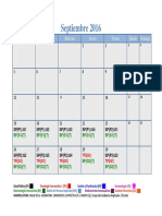 Calendario Prácticas