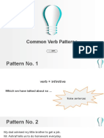 Verb Patterns