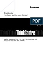 Lenovo ThinkCentre M58 Hardware Maintenance Manual PDF