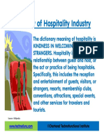 Overview of Hospitality Industry: Source: Wikipedia