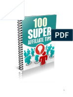 100 Super Affiliate Tips