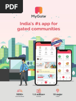 MyGate App User Setup Guide | PDF | Information | Mobile App