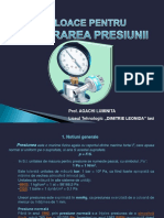 Masurarea Presiunilor PDF