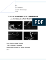 El Rol Del Kinesiólogo en El Tratamiento de Pacientes Que Sufren Fibromialgia