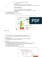 Electromagnetic Quantities Review