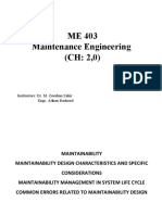 Lecture No 12 Maintainability