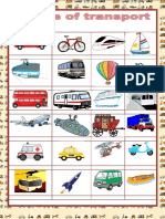 Means of Transport Classroom Posters Icebreakers Oneonone Activities - 71053