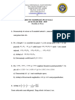 clasa a VI-arewre