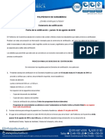 Circular Certificacion Programas Presenciales 2018 1 PDF