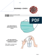 Instrução de Segurança COVID19 Acesso Instalações