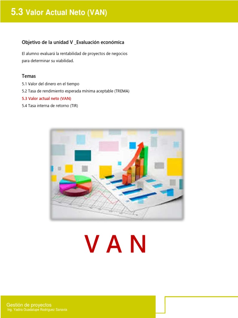 Cálculo y Análisis del Valor Actual Neto | PDF | Valor presente neto ...