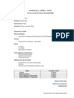 Evaluación Primer Semestre Junior Arce.