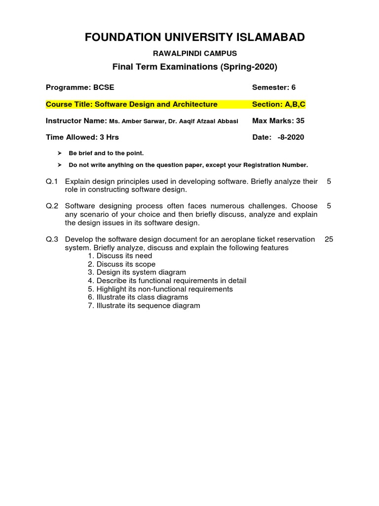 SDA Paper PDF | PDF | Career & Growth | Computers