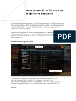 Personaliza tu mira en Free Fire y mejora tu puntería