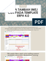 CARA TAMBAH IMEJ CUTI PADA TEMPLATE eRPH 4