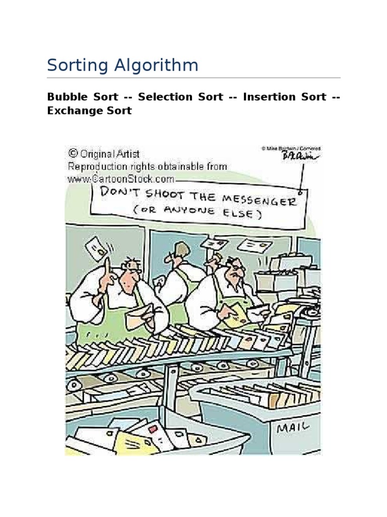 Modul 2 - Sorting | PDF | Bisnis | Komputer