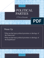 Us Political Parties: 1776 To Present