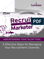 Managing Talent Sourcing Channels
