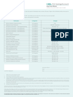 HBL PLS SavingAccount (Key Fact Sheet) - Jul - Dec 2020 PDF