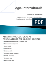 Alin Gavreliuc Relativismul Cultural in Psihologia Sociala