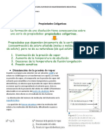 Propiedades Coligativas