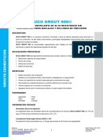 HT Euco Grout 900 2019 PDF