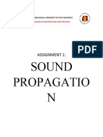 Sound Propagatio N: Assignment 1