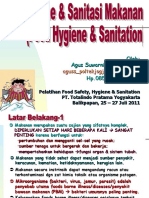 Hygiene and Sanitasi Makanan