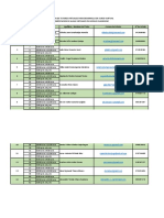 Horarios y Ponentes