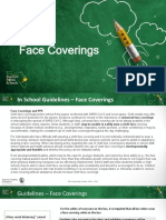 Face Coverings Update Presentation Video Slide