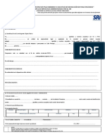 Formato Reclamo Pago Indebido o Solicitud Devolución Pago en Exceso Que Contiene Lo Indicado en El Art 119 Código Tributario