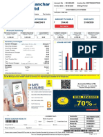 Due Date Telephone No Amount Payable: Summary of Charges Usage History (6 Months)