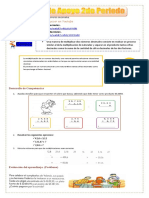 Guias de Apoyo Grado 5 Multiplicacion de Números Decimales