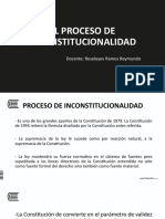 Proceso de Inconstitucionalidad